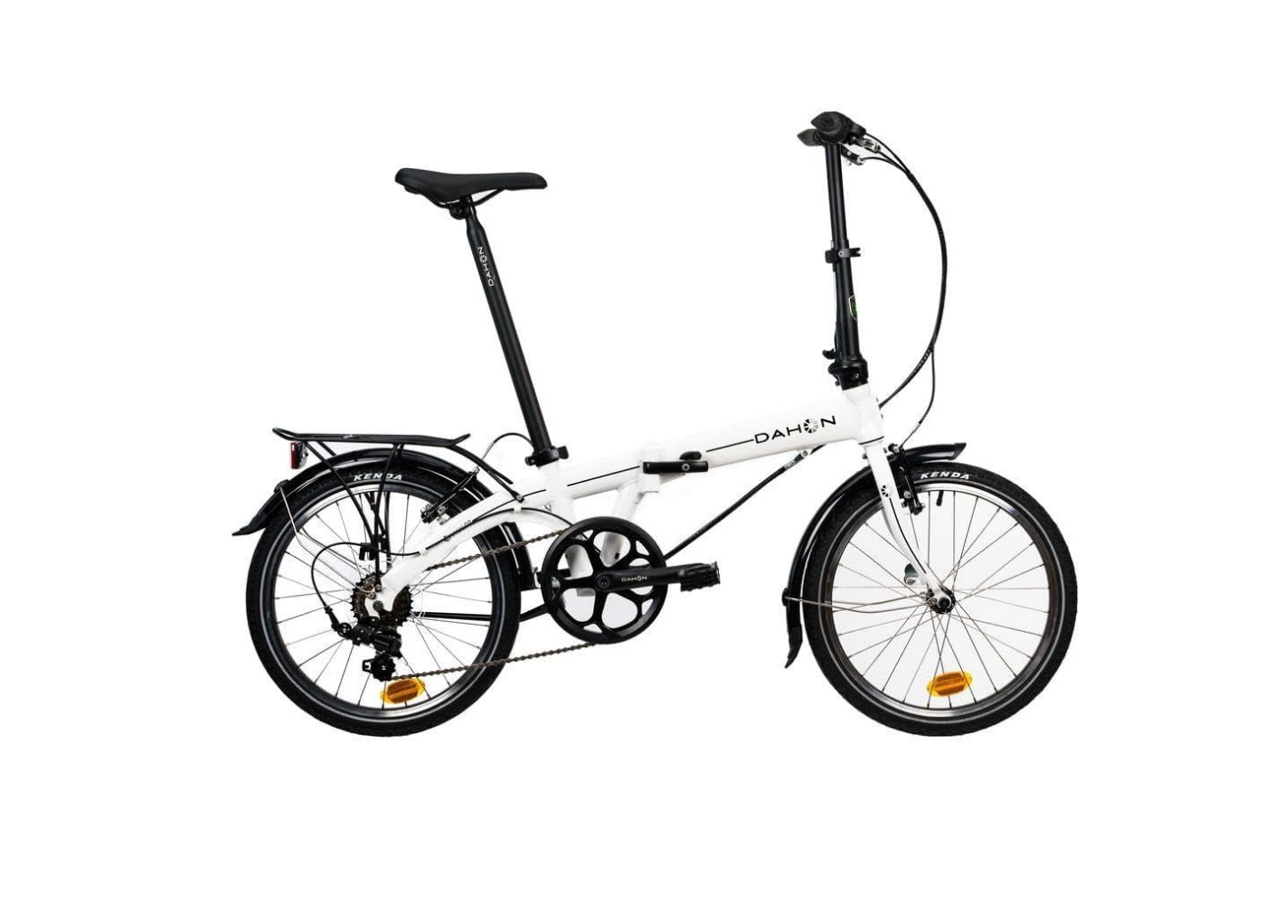 Das DAHON Vybe D7 wird als konkrete Ausführung für die ergonomische Prüfung von Griffen, Bremshebeln, Lenker und Schaltung gezeigt.
