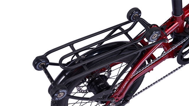 Integrierter Gepäckträger