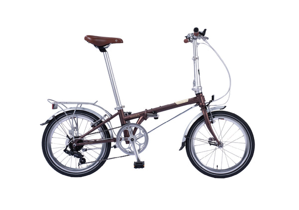 DAHON Boardwalk D7 20 Zoll Faltrad im Retro-Stil