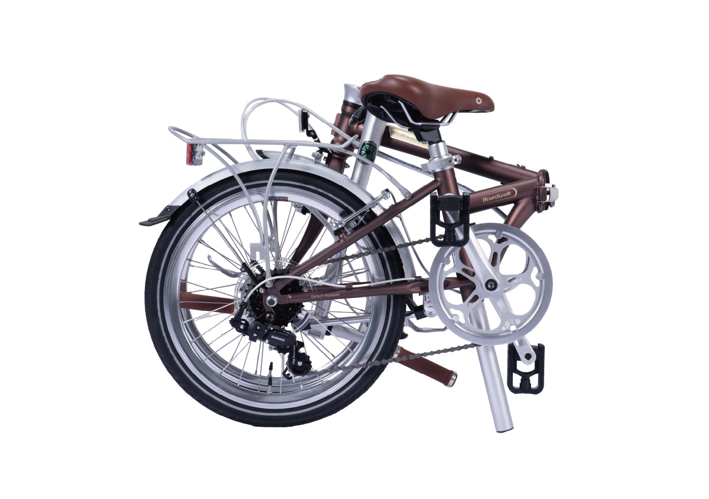 DAHON Boardwalk D7 20 Zoll Faltrad im Retro-Stil