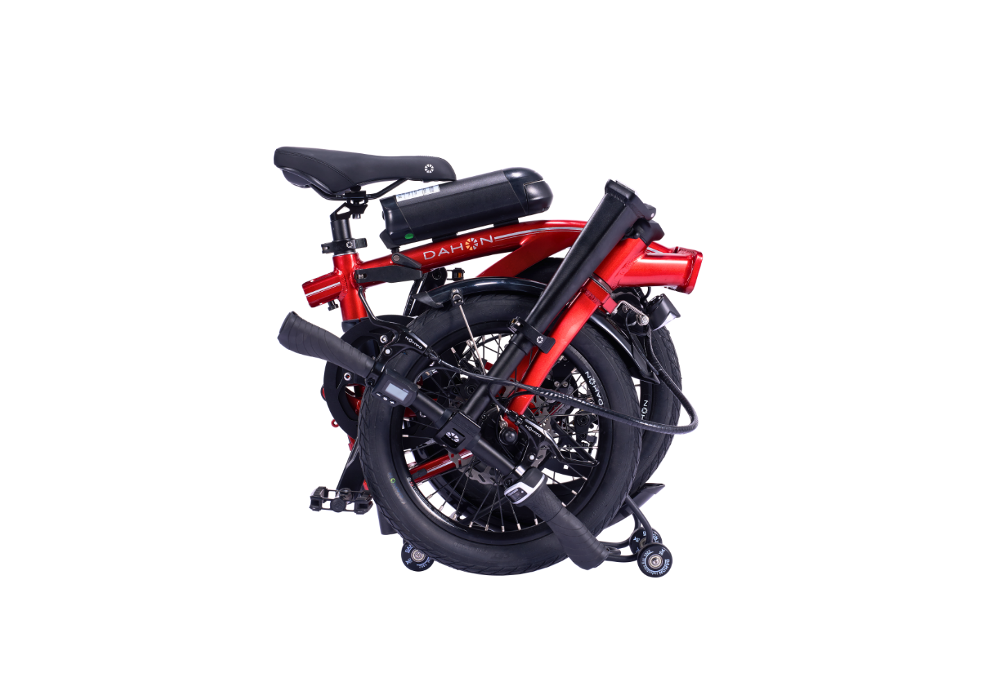 Ultra-Compact Electric Dahon Curl Ei4 Folding E-Bike