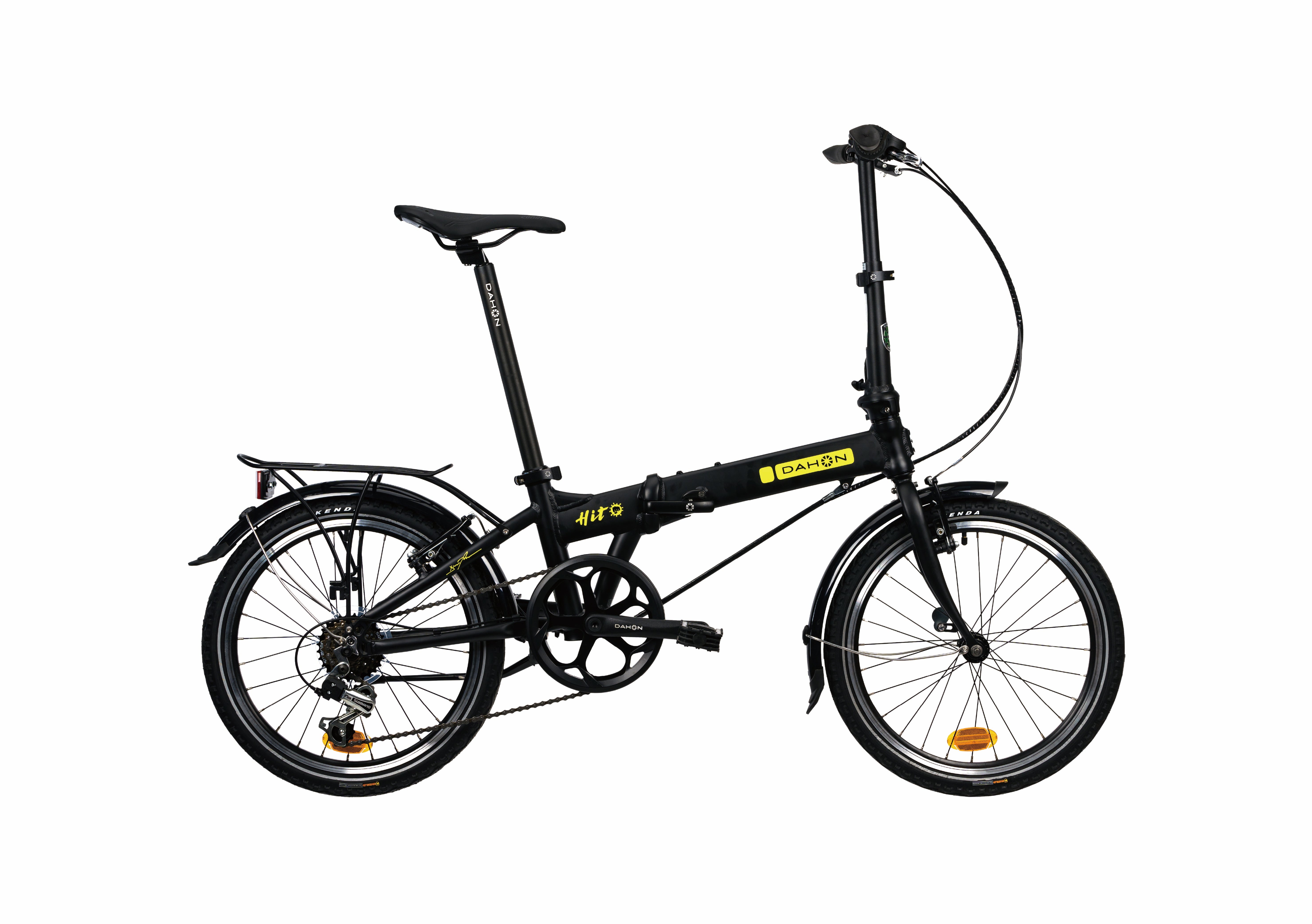 折りたたみ自転車　DAHON Hit D6 Dahon HIT D6 6 Speed Folding Bike - Black - 20